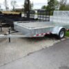 2025 6×12 Galvanized Canada Trailer