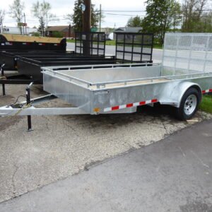 2025 6×12 Galvanized Canada Trailer