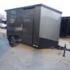 2025 6×10 UJ United Cargo (2968) Barn Door Black-Out Package