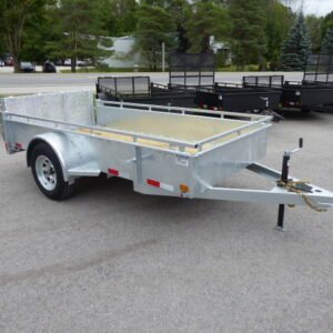 2026 Canada Trailer UT 5×10 Galvanized Bi-Fold