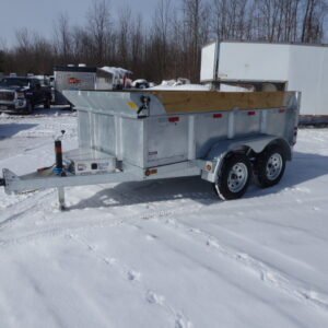 2026 Canada Trailer 6×10 Dump Galvanized