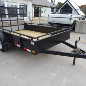2026 Canada Trailer 6×10, Stand-Up Ramp