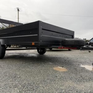 6x10 box trailer with rear ramp