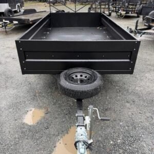 6x10 box trailer with rear ramp
