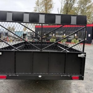 6x10 box trailer with rear ramp