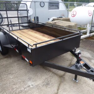 2025 Canada Trailer 5×10, Stand-up Ramp